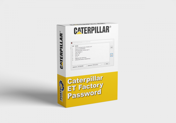 Caterpillar ET Factory Password - 10 Dígitos